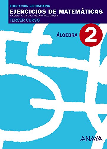 Portada de Ejercicios de Matematicas Cuaderno Álgebra