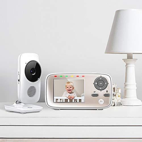 Babá Eletrônica Digital MBP667A Connect, Motorola, Branco, Pequeno