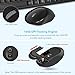 RATEL Wireless Keyboard Mouse Combo, 2.4GHz Slim Full-Sized Silent Wireless Keyboard and Mouse Combo with USB Nano Receiver for Laptop, PC (Black)