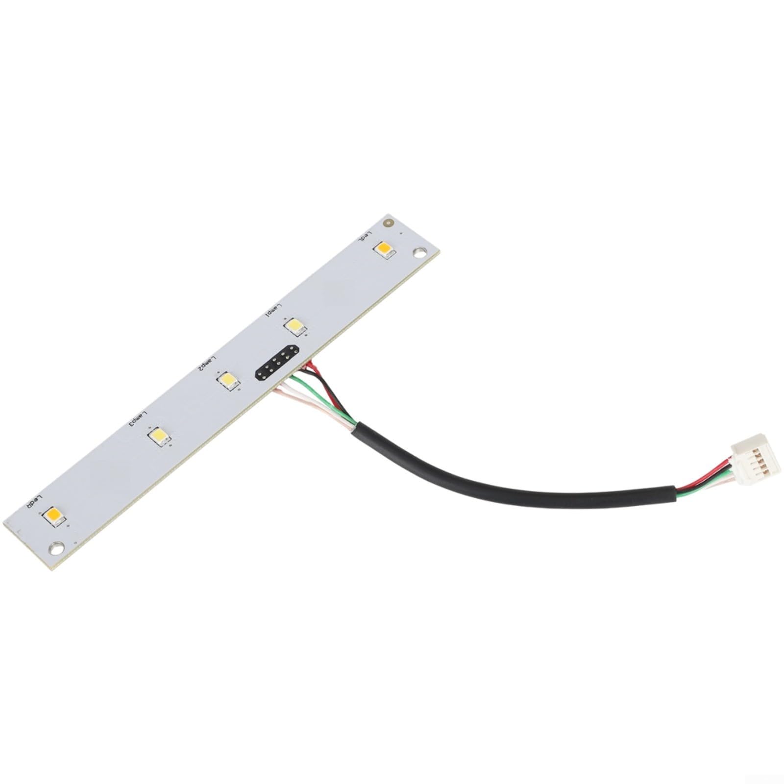 Kivivaka White LED Caution Light for KuKirin G4 Electric Scooter, 5 Pin 6 Pin Headlight, Compact Design(5 Pins)
