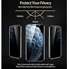 HEARTZ 6D GLASS GHOST SCREEN PROTECTOR Privacy GLASS price is number one in performance product SOLID QUALITY AFFORDABLE PRICE!!!!!!! (iPhone 15)
