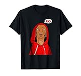 Photo Gallery funny dog with red clothes statement nope no fancy fun maglietta Photo Gallery funny dog with red clothes statement nope no fancy fun maglietta