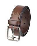Levi's Men's Casual Leather Belt, Brown/Brown, 42 (Waist 40)