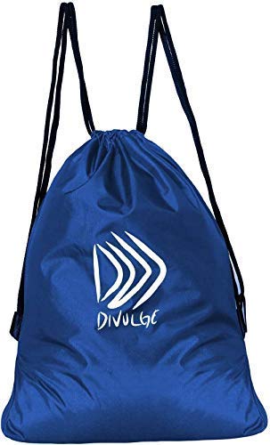 DIVULGE Polyester Drawstring Rucksack Backpack (Royal Blue)-image-34