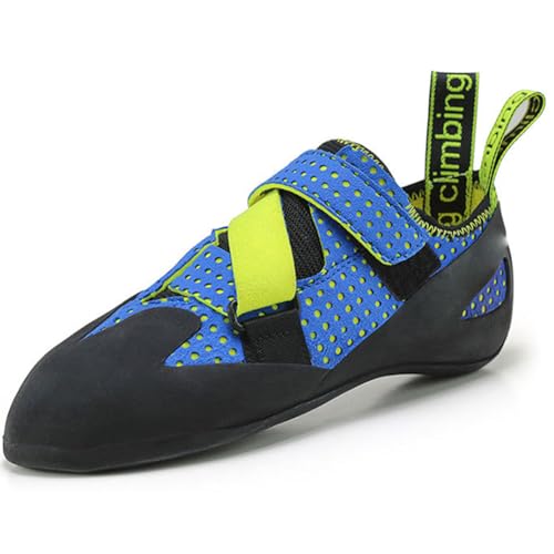 Zapatos de escalada para hombre que evitan resbalones al escalar bloque