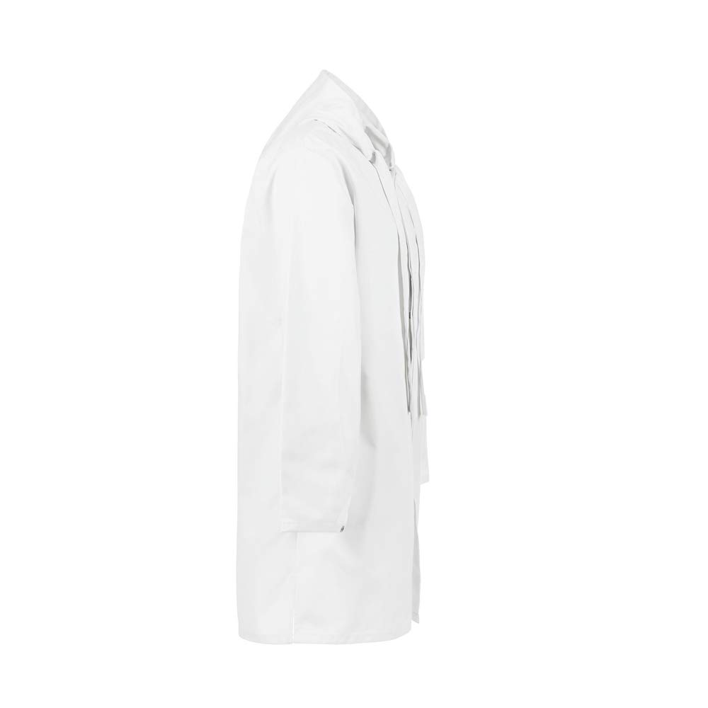 Planam 5390056 Food Herren Fleischträgermantel, Reinweiß, Größe XL
