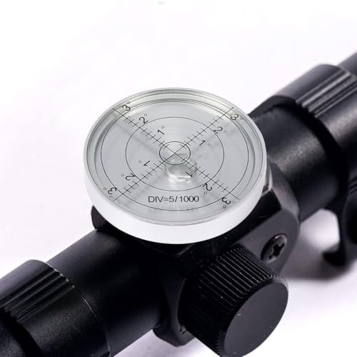 Nivel de burbuja circular pequeño KOMBIUDA horizontal de acero inoxidable 3