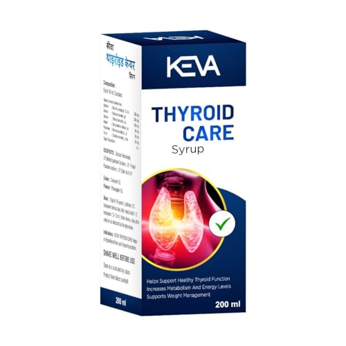 KEVA THYROID CARE SYRUP (Pack of 1) 200 ml | Thyroid Health and Overall Well-being KEVA THYROID CARE SYRUP (Pack of 1) 200 ml | Thyroid Health and Overall Well-being