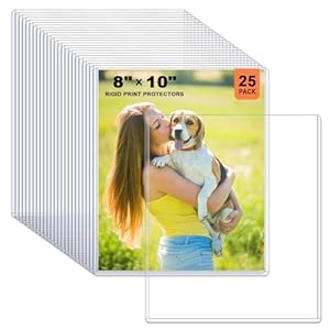 Ndsox 25 Stück starre Druckschutzfolien