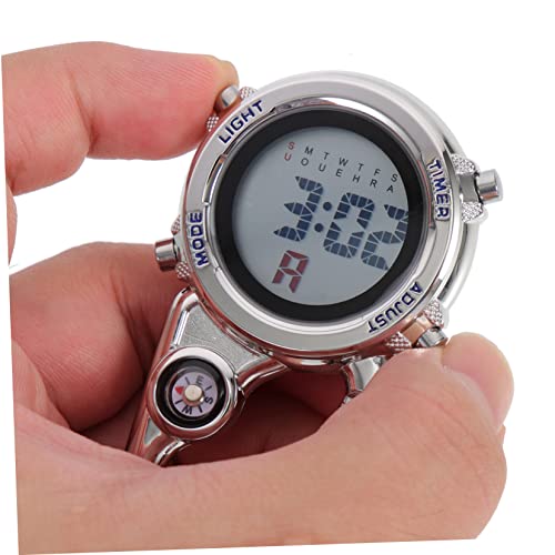 Gatuida Mountaineering Watch Nurses Watch Man Watches For Men Pocket Watch For Men 3Pcs Carabiner Watch Climbing Clip On Watch Rock Climbing Watch Fob Watch For Doctors Metal Clip Watch #TOP4