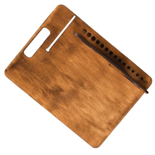 Appunti da disegno con manico e porta pennelli, lavagna da schizzo portatile in legno per disegnare pittura schizzo bordo regolabile