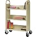 Lorell Single Sided Book Cart