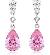 Lab Created Diamond Necklace for Women 925 Sterling Silver 18K Gold Plated Pendant Gift