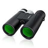 Night Cat 10x42 HD High Power Fernglas Ferngläser für Erwachsene Kompaktes Wasserdichtes Beschlagfreies Gerät mit BAK4 Prism FMC-Objektiv Klare Sicht für die Vogelbeobachtung Jagd Sport