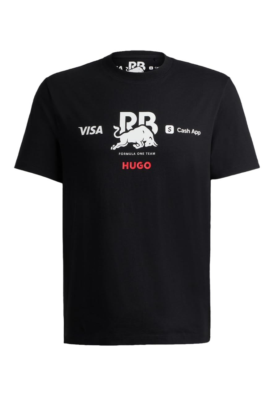 

                                                    HUGO, Tsunoda F1 2024 Racing Bull Fan Tshirt, Blac