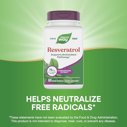 Nature's Way Resveratrol, Supports Antioxidant Pathways*, 60 ct - image 4