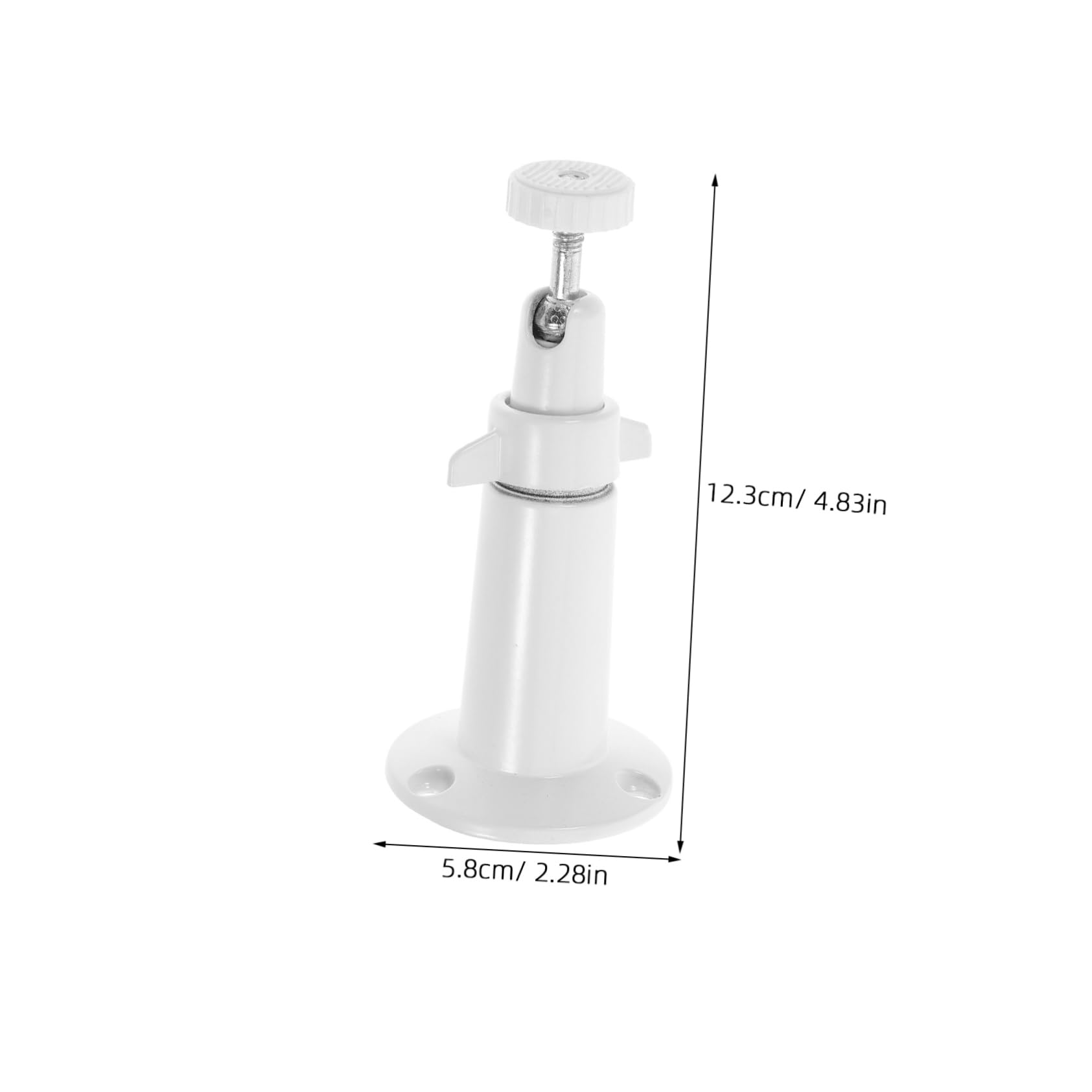 KALLORY 2 Pack Ceiling/Wall Mount Security Camera Bracket Aluminum Alloy Universal Mounting Bracket for Indoor/Outdoor Cameras