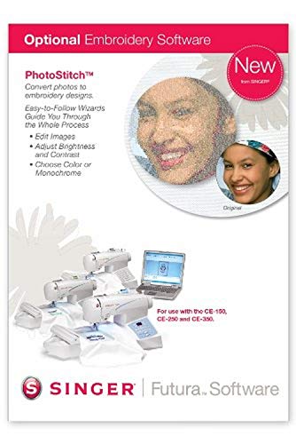 SINGER Futura PhotoStitch Software for CE-150 and CE-250
