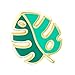 These Are Things Monstera Leaf Enamel Pin