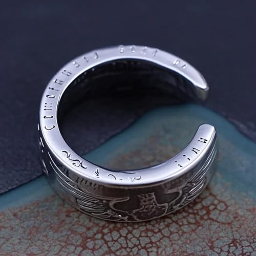 German Mark Silver Coin Ring – Handmade Adjustable Coin Ring (1935‑1939) Eagle Pattern Ring for Women & Men3