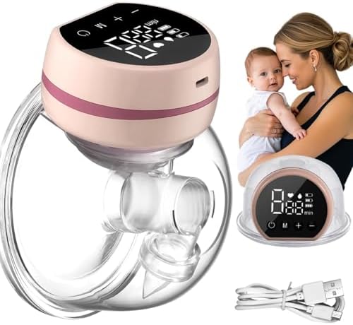 Bomba De Tirar Leite Elétrica Portátil Coletor De Leite Materno R...