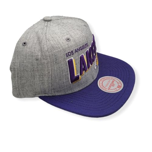 Gorra Snapback Ajustable Morada LA Lakers miniatura 3