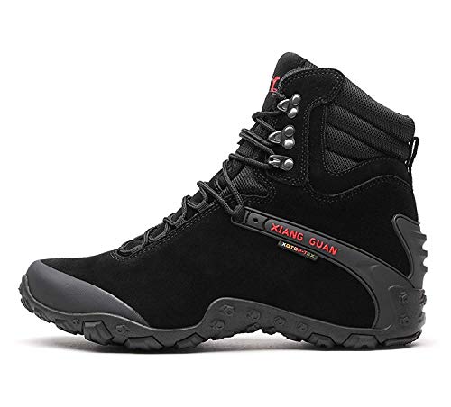 [シャングアン] トレッキングシューズ 完全防水 スノーブーツ