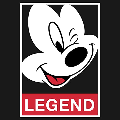 Disney Characters Legend Girl's Solid Crew Tee2