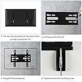 1 SetTV Wall Bracket for 17-42 Inch TVs, TV Wall Mounts for 14-42" LED/LCD/OLED Flat & Curved TVs, Adjustable Universal TV Brackets, Wall Bracket for 32 40 42 Inch, Max Vesa: 200x200mm - Image 5