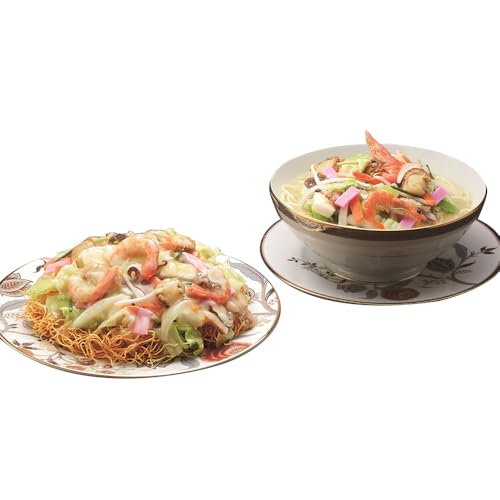 [贈答用]長崎ちゃんぽん・皿うどん揚麺 計12人前 (各6人前) / ちゃんぽん チャンポン 皿うどん 麺類 麺 みろくや 長崎県 長崎市