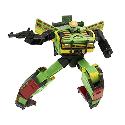 Figura Transformers Collaborative: Jurassic Park Mash-Up, Tyrannocon Rex & Autobot JP93 - F0632 - Ha