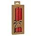 Aloha Bay TAPER CANDLE,9IN,RED