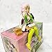 Mitsuri Figure Anime Devil Slayer Eating Rice Balls Sitting Pose Character Action Figure Desk Decor Collection Toy