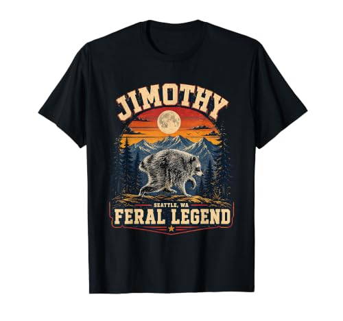 Jimothy Raccoon is My Spirit Animal Raccoon Meme Trash Panda T�V���c