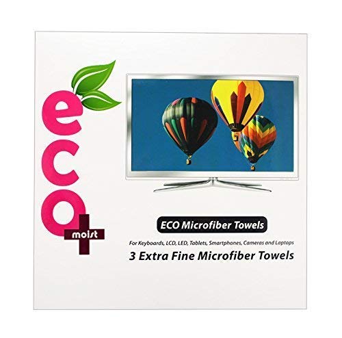 Ecomoist in microfibra, confezione da 3