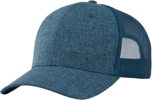 Image of TSSGBL M, L, XL, XXL Snapback Trucker Hats Baseball Caps Adjustable Blank Mesh Back Ball Caps for Men Women