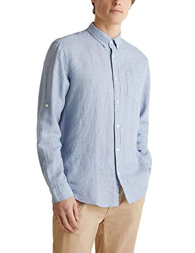 Preisvergleich Produktbild ESPRIT Herren 030EE2F306 Hemd, 444 / LIGHT Blue 5, XL