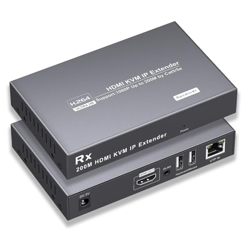 Extension HDMI KVM USB 1080p RYXN pour éliminer la perte de signal sur 200m