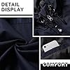 LUI SUI Men's Outdoor Waterproof Jackets Lightweight Windbreaker Casual Windproof Hoodies Rain Coat #3