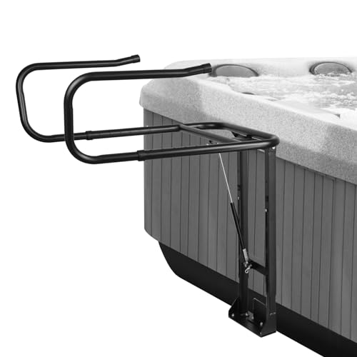 TOCRETOARE Hot Tub Cover Lifter, Spa Cover Lift, Hot Tub Cover Lift, Height Adjustable Hot Tub Cover Lift Removal System, Fits Most Spa Hot Tubs in Height 30-42 Inch