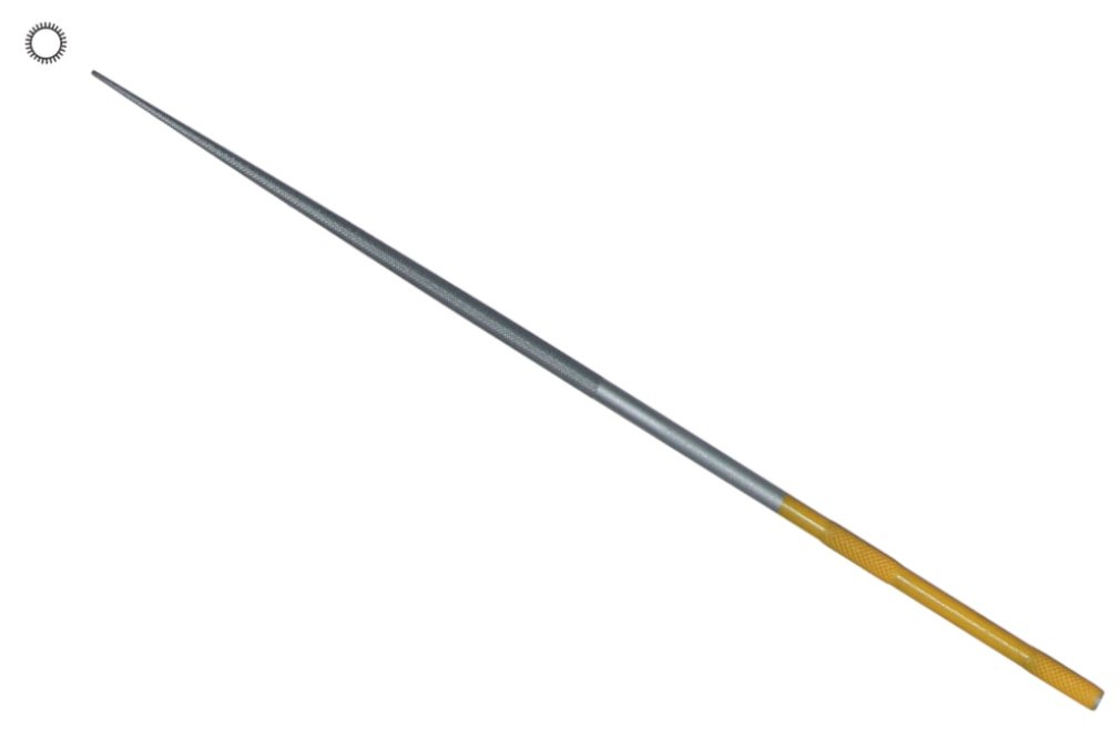 Grobet Swiss Pattern File INOX Needle 7" Round Cut 0