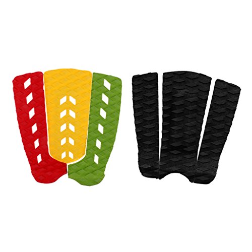 YIJU Almofada de Cauda de Skimboard de 6 Peças Ao Ar Livre Funboard Shortboard Surfing Almofada de T