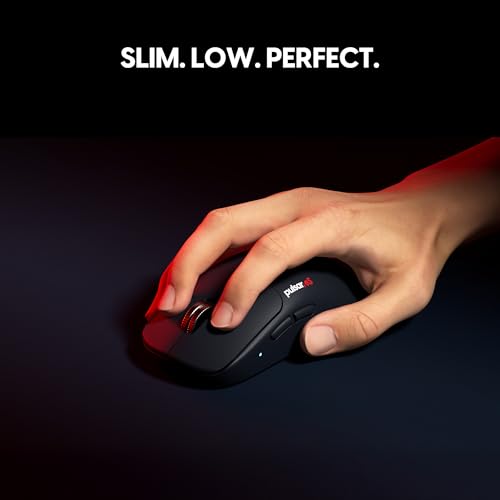 Image of Pulsar Gaming Gears ES FS-1 Wireless Gaming Mouse, Low-Profile Symmetrical Shape, 56 g (1.97 oz) Lightweight, Optical Switch, 32,000 DPI XS-1 Sensor, 8K Compatible (Medium, Pulsar ES)