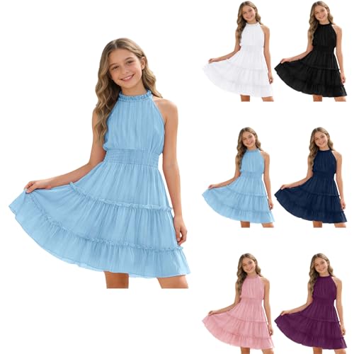 Robe de soirée pour fille de 10 ans idéale pour un mariage estival en plein air
