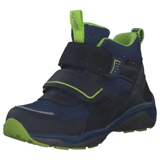 Superfit Jungen Sport5 Gore-tex Sneaker, Blau Grün 8000, 33 EU Weit