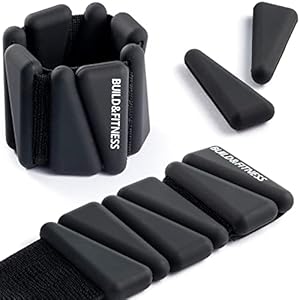 BUILD & FITNESS Verstellbare Handgelenk- & Knöchelgewichte 2er Set