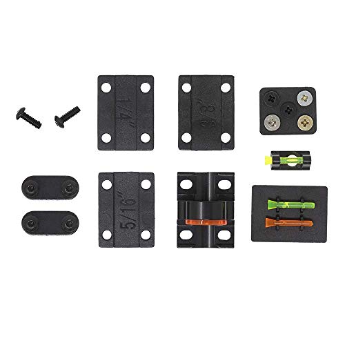 Dead Ringer Beard Buster Shotgun Sight, Aluminum Base With Orange Compass Point Sight, Turkey & Duck Hunting Shotgun Sights, Black #TOP1