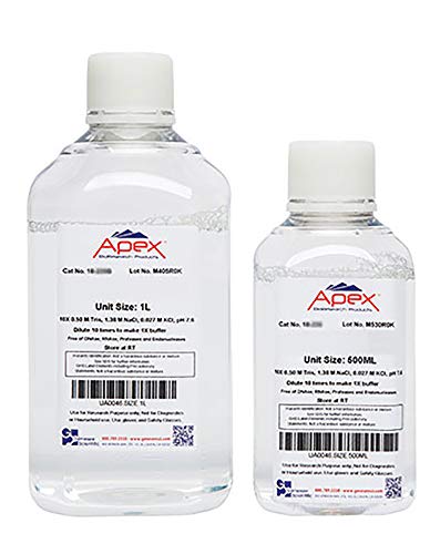 TE Buffer (Tris-EDTA), 10X, pH 7.4, 1000ml/Unit
