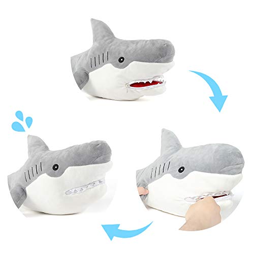 Muiteiur 23-Inch Plush Great White Shark With 5 Piece Soft Stuffed Sea Animals Includes Stuffed Octopus, Crab, Turtle, Stingray, And Killer Whale, Gift For Girlfriend Kids #TOP3