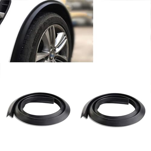 Materiale: il parafango dell'auto è realizzato in gomma morbida ad alta resistenza, quindi è facile da deformare. Per garantirne una maggiore stabilità dopo l'installazione, è possibile riscaldarlo prima dell'installazione e regolarlo per adattarlo al meglio alla forma del sopracciglio degli pneumatici dell'auto, quindi incollarlo all'auto.